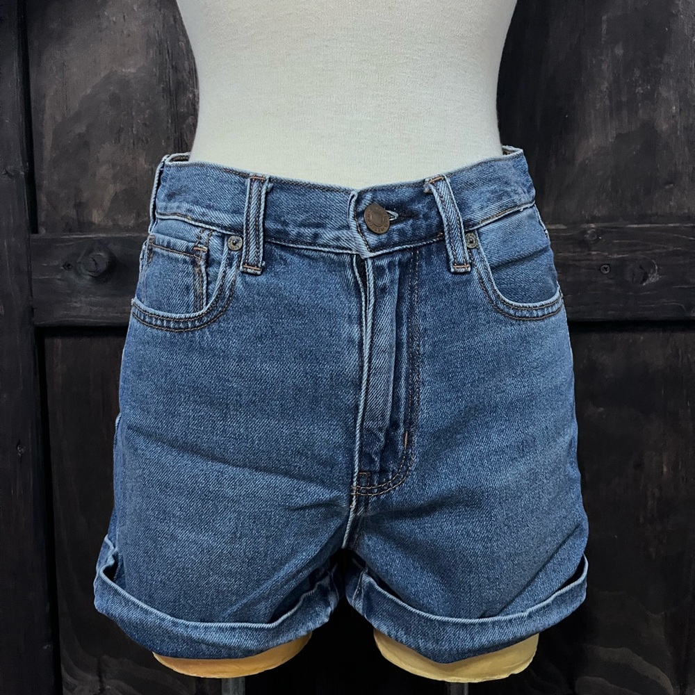 High-rise Mom Shorts